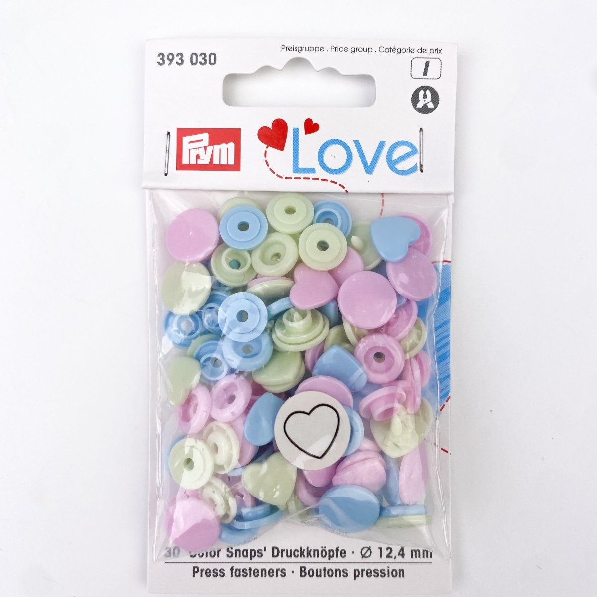 Prym Love - Coloured Snaps Fasteners - Multiple Colours Available - Sewing Gem