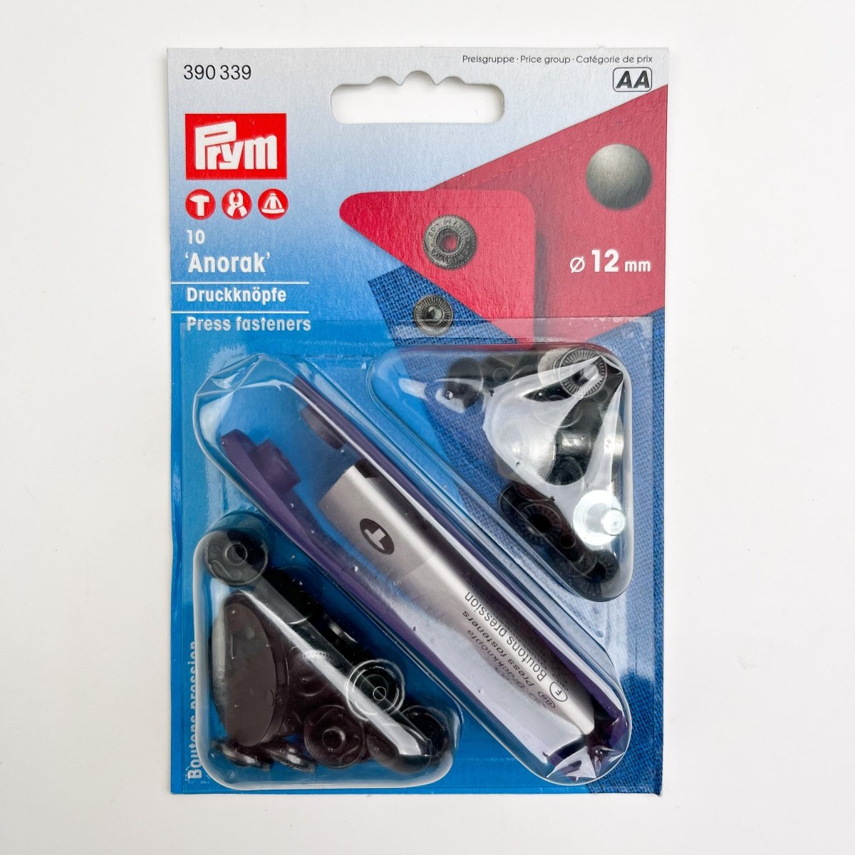 Prym - Non-Sew Fasteners/Snaps - Anorak - Sewing Gem