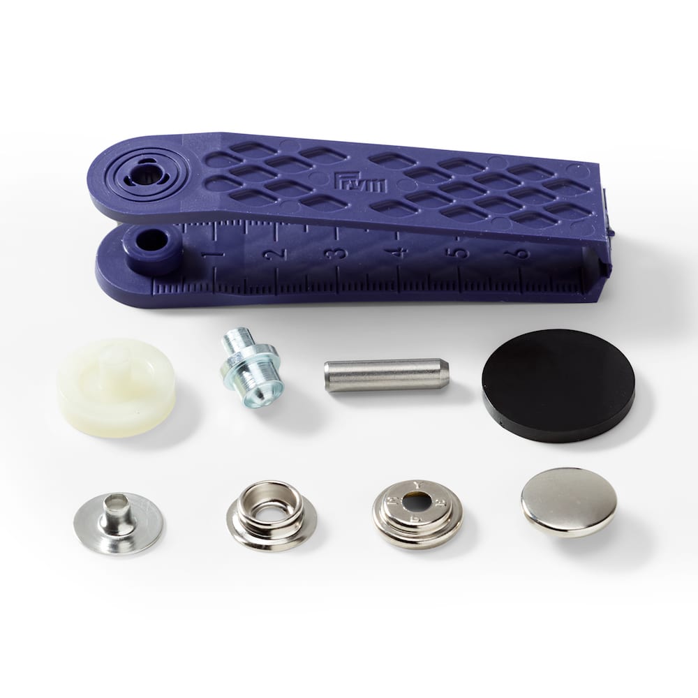 Prym - Non-Sew Fasteners/Snaps - Sport and Camping - Silver - Sewing Gem