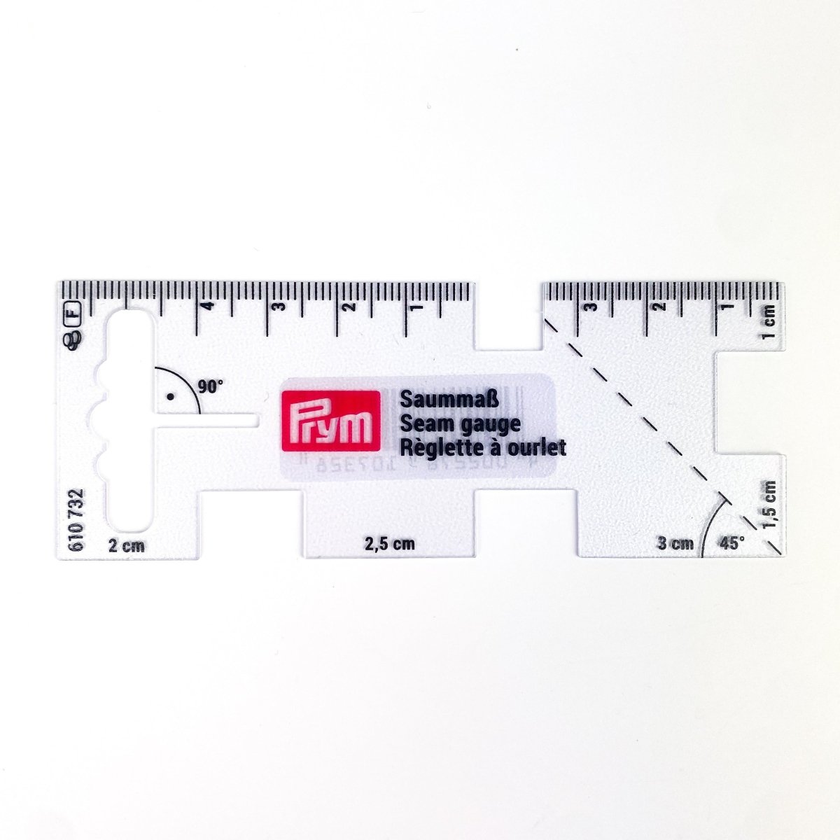 Prym - Plastic Seam Gauge - Sewing Gem