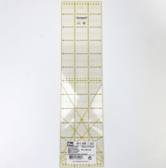 Prym - Universal Rulers - Omnigrid 15 x 60cm - Sewing Gem