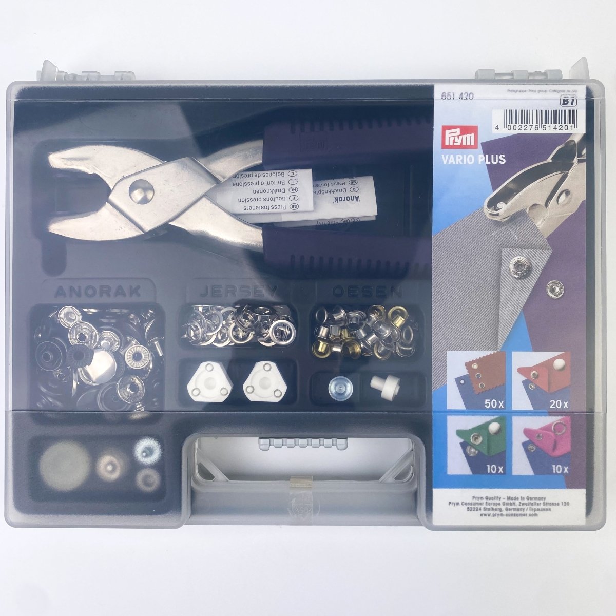 Prym - Vario Plus Assortment Kit - Sewing Gem