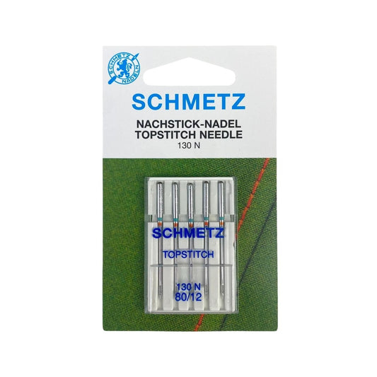 Schmetz - Topstitch Sewing Machine Needle - Size 80/12 - Sewing Gem