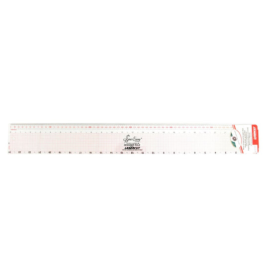 Sew Easy - Metric and Imperial Ruler - 24"/62cm long - Sewing Gem