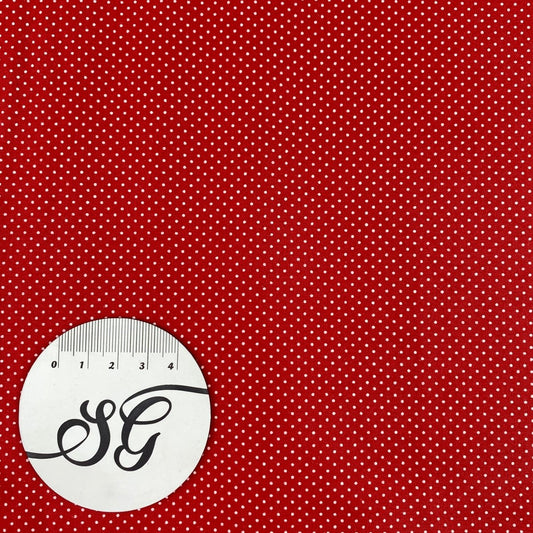 Sew Easy - Micro Dots - Red - Sewing Gem
