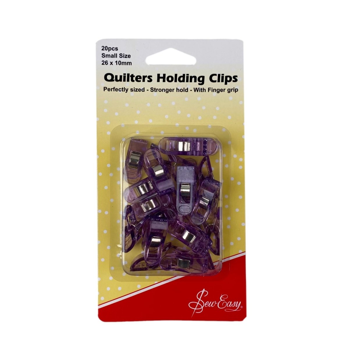 Sew Easy - Quilters Holding Clips Bulk Pack - Small - 45 pack or 20 pack - Sewing Gem