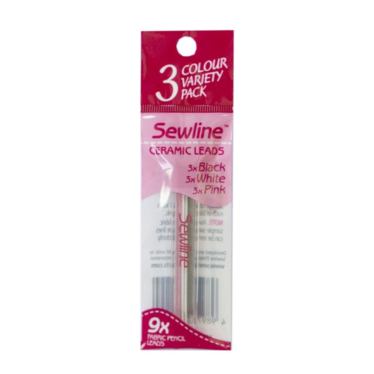 Sewline - Ceramic Lead REFILL Pack - Includes 3 Colours - Sewing Gem