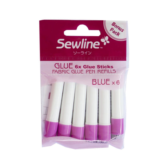 Sewline - Fabric Glue Pen REFILLS - 6 Per Pack - Sewing Gem