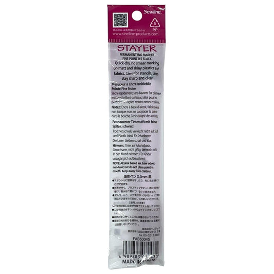 Sewline - Stayer Permanent Marker - Sewing Gem