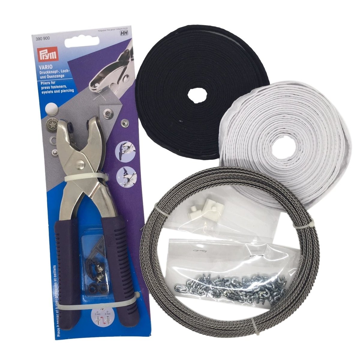 Spiral Steel Boning Kit - 6mm - Sewing Gem