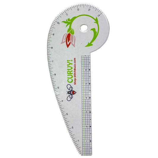 Stitch Buzz - Curvy! - French Curve Ruler - Sewing Gem