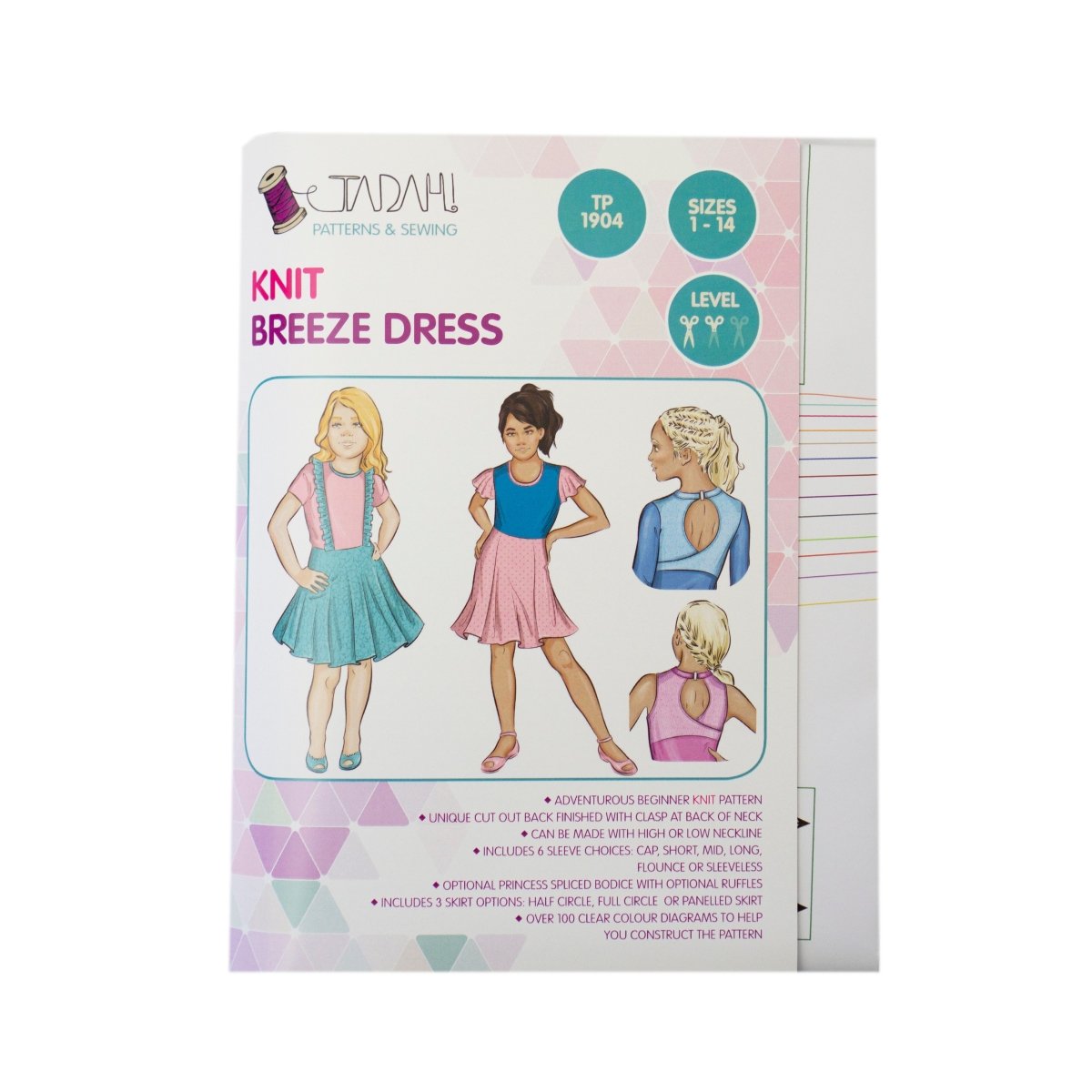 Tadah Patterns - Breeze Knit Dress - Sewing Gem