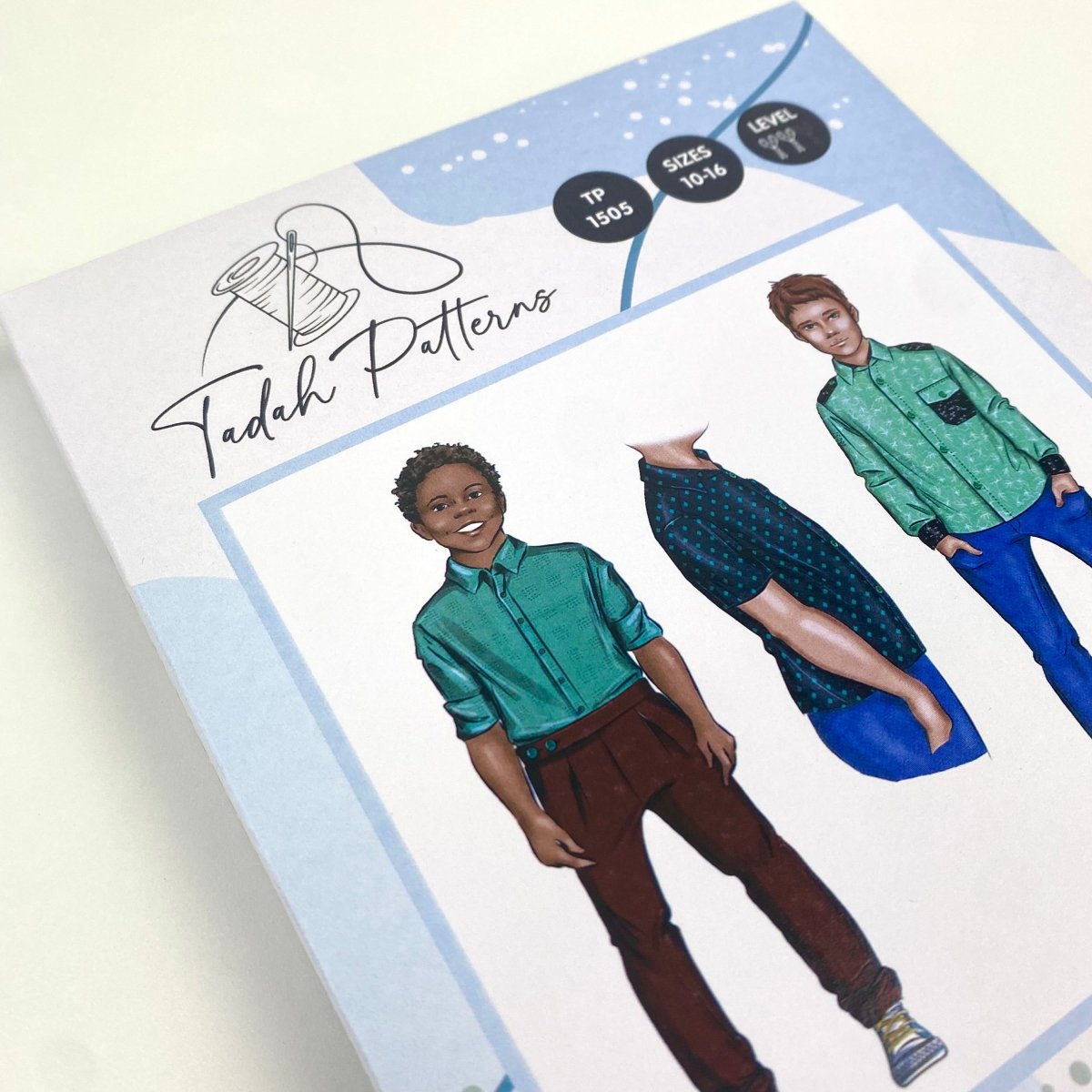 Tadah Patterns - Teen Troop Shirt - Sewing Gem