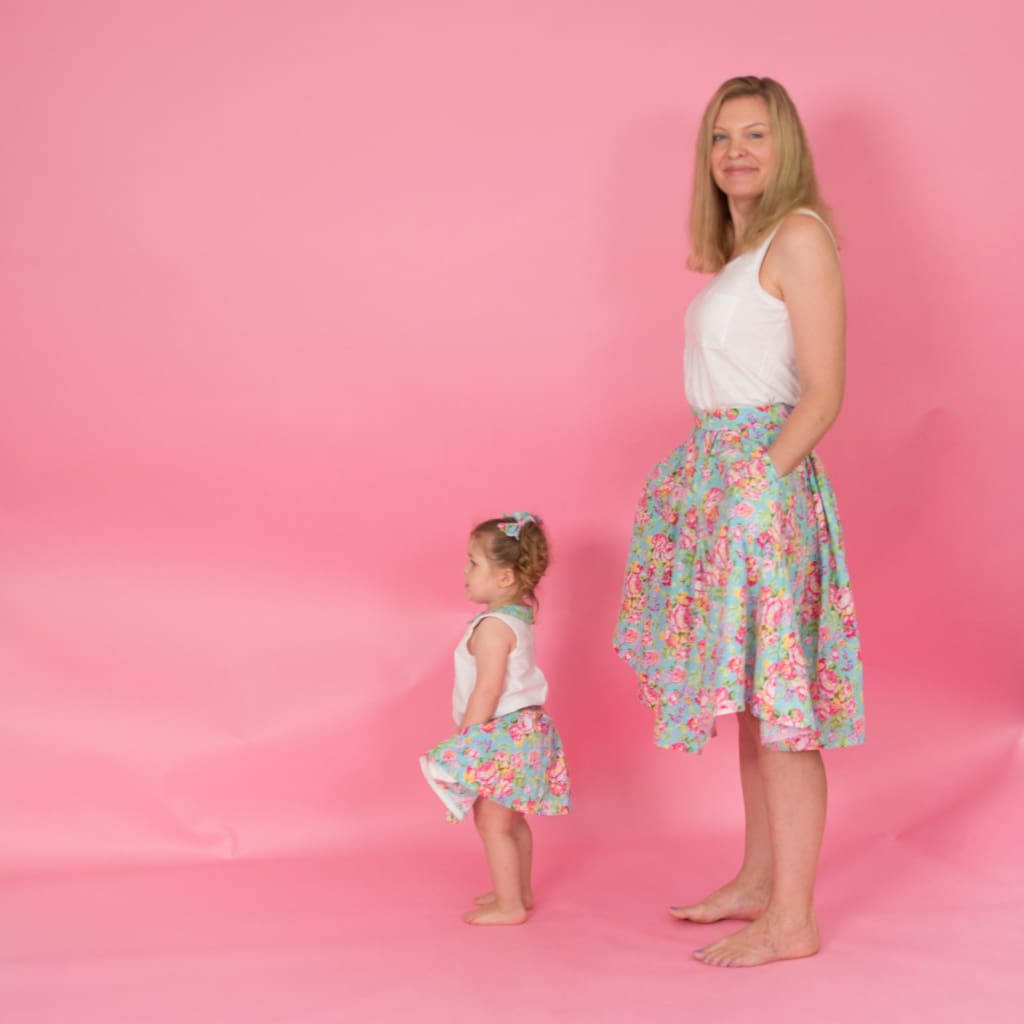 Jersey deals tulip skirt