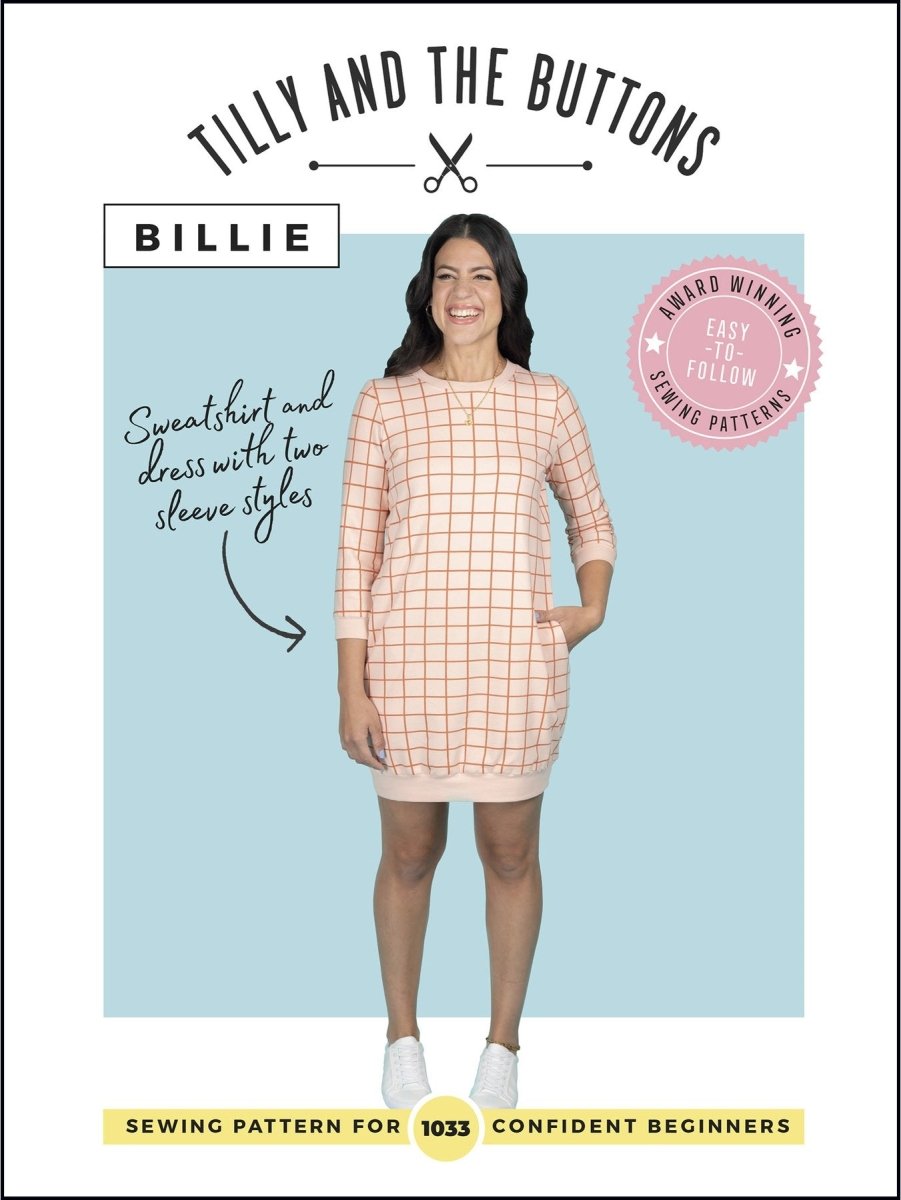 Tilly and the Buttons - Billie Sweatshirt and Dress - Sewing Gem