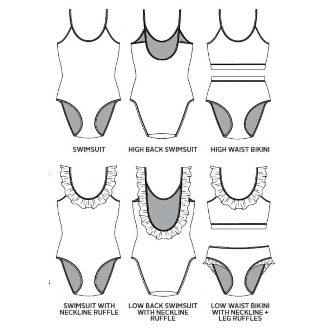 Tilly and the Buttons - Coralie Swimwear - Sewing Gem