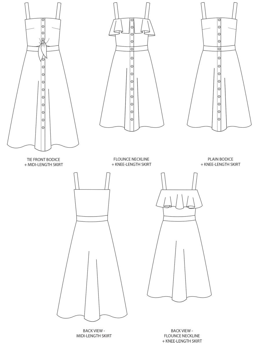 Tilly and the Buttons - Seren Dress Pattern - Sewing Gem