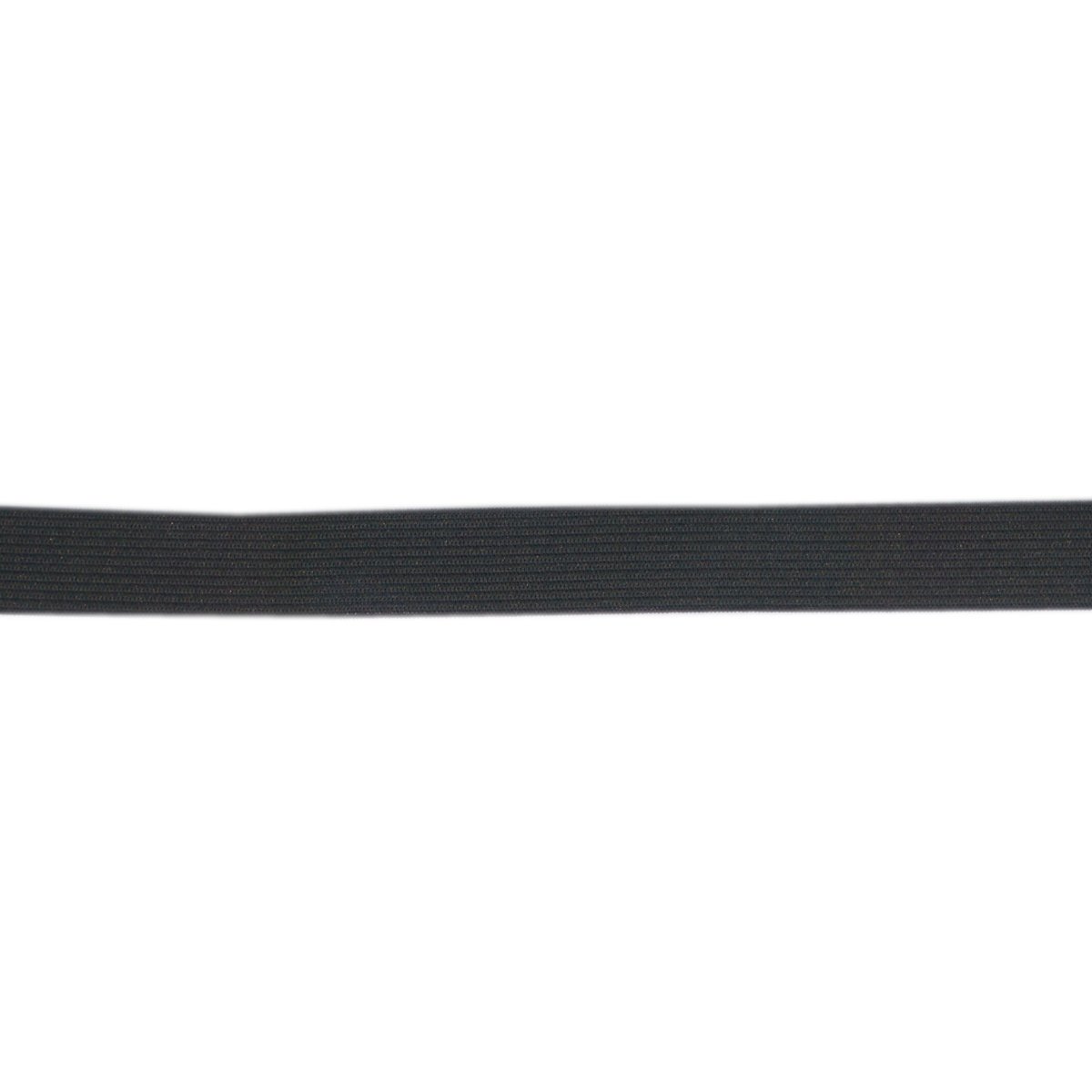 Uni-Trim - Braided Elastic - 5mm Wide - Black - Sewing Gem