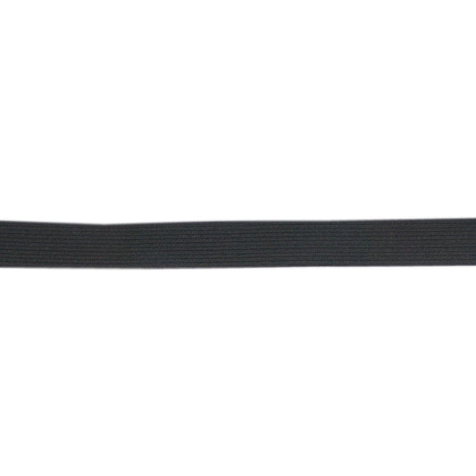 Uni-Trim - Double Knitted Elastic - 20mm Wide - Black - Sewing Gem
