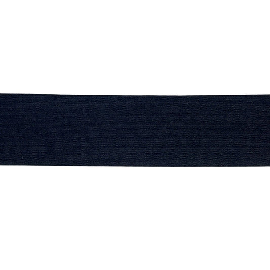 Uni-Trim - Double Knitted Elastic - 50mm Wide - Black - Sewing Gem