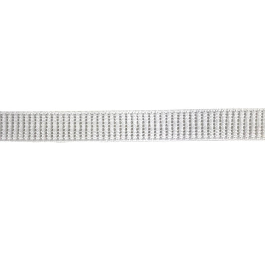 Uni-Trim - Non-Roll Elastic - 12mm Wide - White - Sewing Gem