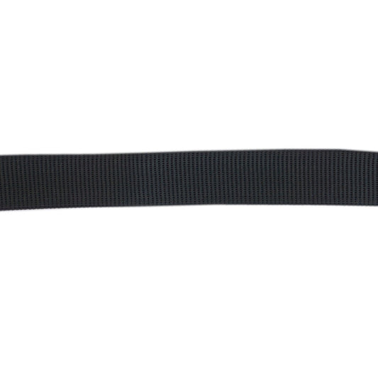 Uni-Trim - Ribbed Non-Roll Elastic - 25mm Wide - Black - Sewing Gem
