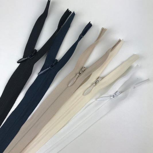 YKK Zipper - Invisible - 18cm (7") - Sewing Gem