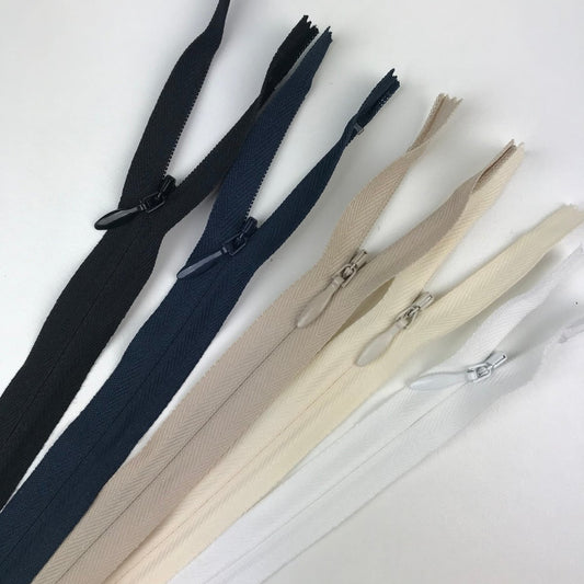 YKK Zipper - Invisible - 30.5cm (12") - Sewing Gem